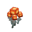 Red Glowing Mushroom