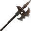 Rusty Steel Halberd